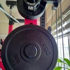 バーベルプレートセット125kgの画像