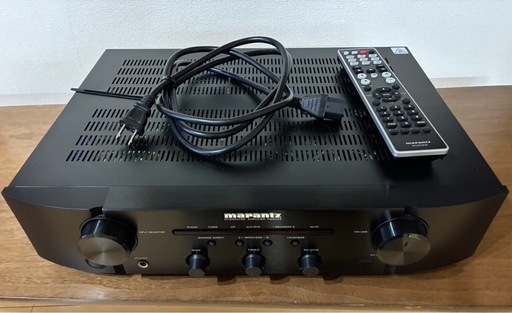 レビュー高評価のおせち贈り物 PM5005 marantz マランツ ブラック 新清洲の (にゃん) AVアンプ アンプ