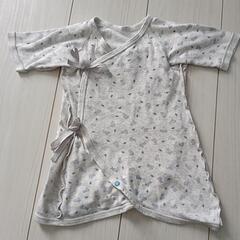 新生児 くまちゃん 優しい雰囲気 コンビ服 男女兼用、熊柄 ベビ...