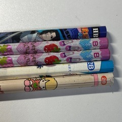 鉛筆 5本の画像