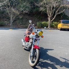 SUZUKI GN125 吸込みの画像