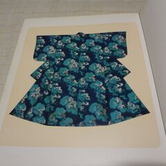 昭和能装束 若松華遥 雪の巻 きもの 絵図