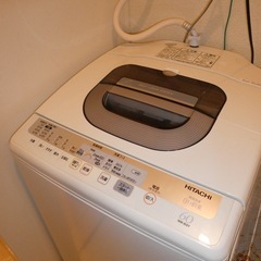 HITACHI　全自動洗濯機の画像