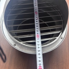 西邦工業 SEIHO AFZ外壁用アルミ製換気口 (セルフード) 同芯ガラリ型の画像