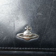 VIVIENNE WESTWOOD　二つ折り財布　ブラックの画像