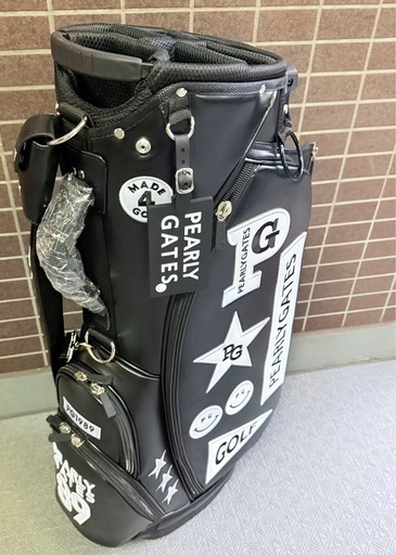 【受付終了】限定地域お届け無料? PEARLY GATES ⛳️ パーリーゲイツ? ゴルフバッグ・キャディバッグ  46インチ ✨新品
