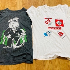 モノポリー　Tシャツ　2種類