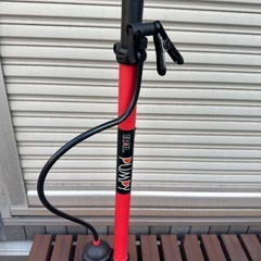 自転車などに！高圧タンク付きポンプの画像