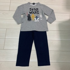3点セット⭐︎トイストーリー・アイアンマン・スターウォーズパジャマ130size⭐︎の画像