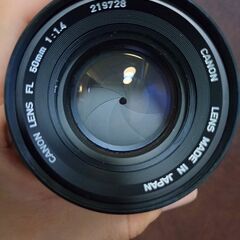 良品　CANON FL 50mm F1.4 II　★分解清掃済の画像