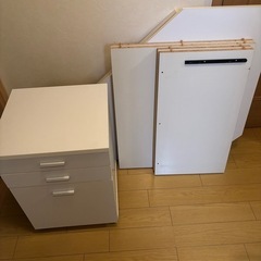 コーナーデスク　パソコンデスクの画像