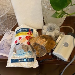 最終お値下げ♩テトラ水槽（蓋付き）、濾過器AT30 セット 　　の画像