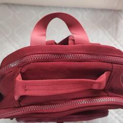 レディース リュックサック ワインカラー 美品の画像