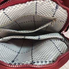 レディース リュックサック ワインカラー 美品の画像