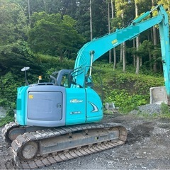 バックホウ　ユンボ　0.4ロング　クレーン仕様　建築　SK135SRLCの画像