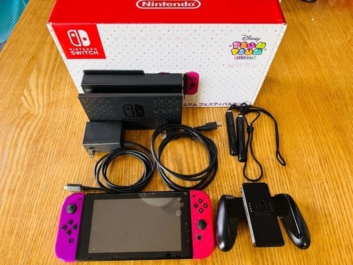 ディズニーツムツムデザイン Nintendo Switch本体 (あさの) 余市