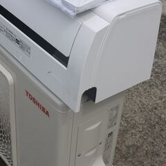 極美品 2025年 東芝 ルームエアコン 大清快 RAS-N221X R32冷媒 2.2kw 冷房 6～9畳 暖房 5～6畳 日あたりセンサー搭載 プラズマ空清の画像