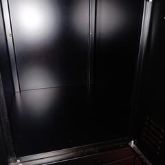 黒ロッカー　マスターキーありの画像