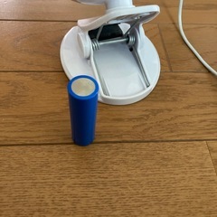 クリップ　扇風機　外部電池付きの画像