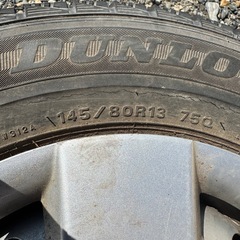 【成約済み】145/80R13 4本セットの画像