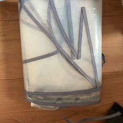 フロントオープンレインカバー　幼児　ベビーカー用の画像