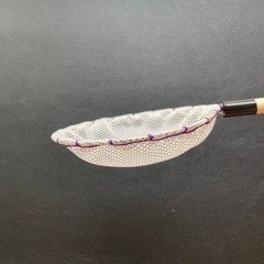 メダカ選別網　白網　丸型パープルの画像