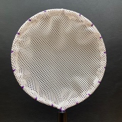 メダカ選別網　白網　丸型パープルの画像