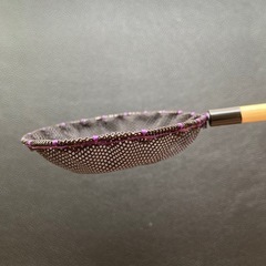 メダカ選別網　黒網　丸型パープルの画像