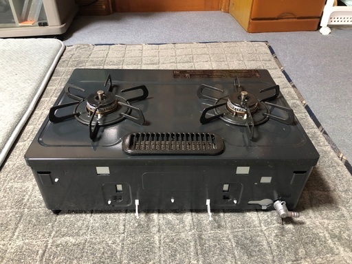 ガスコンロ パロマ LPガス用 IC-S37DX-2L 2023年製 (吉田商会