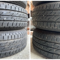 難あり バリ山 BRIDGESTONE ブリヂストン 低燃費タイヤ NEXTRY 155/80R13 79S 夏タイヤ 4本SETの画像
