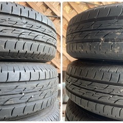 難あり バリ山 BRIDGESTONE ブリヂストン 低燃費タイヤ NEXTRY 155/80R13 79S 夏タイヤ 4本SETの画像