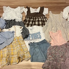 女の子夏用服の画像