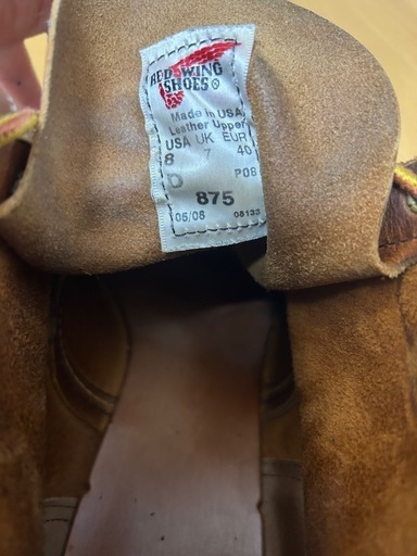 レッドウイング　REDWING 875