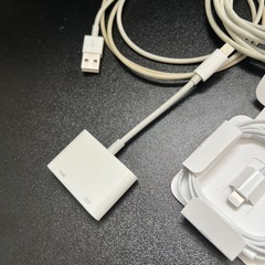 iPhoneのケーブル系色々の画像