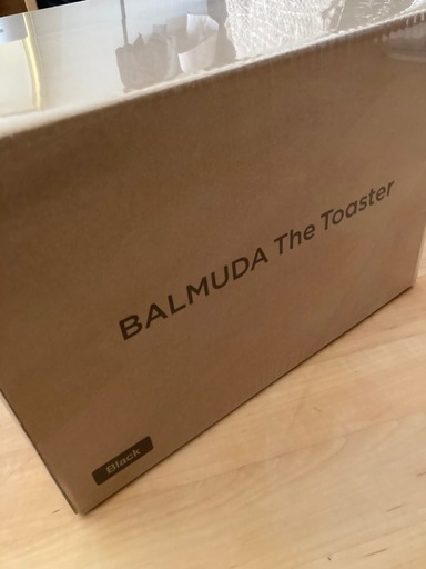 新品未使用　k11A ブラック　バルミューダトースター