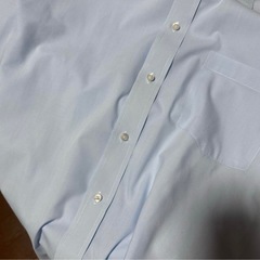EMPORIO FASHION Yシャツ　ブルー　長そでの画像
