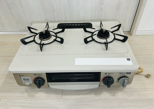 リンナイ Siセンサー ガスコンロ 都市ガス用 KG34NBEL-L