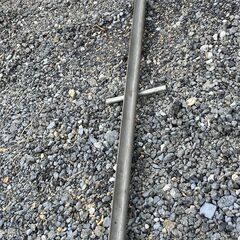 鉄管　丸棒　くい打ちの画像