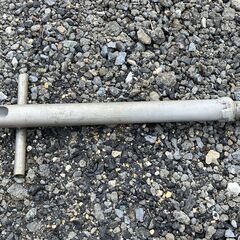 鉄管　丸棒　くい打ちの画像