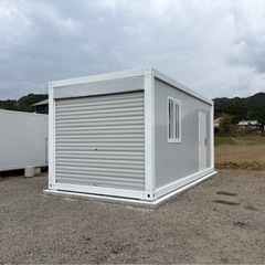 福岡市内展示物あり、見学可能　プレハブハウス3×6 物置きプレハブハウスガレージの画像