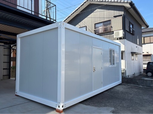 福岡市内展示物あり、見学可能　プレハブハウス3×6 物置きプレハブハウスガレージ