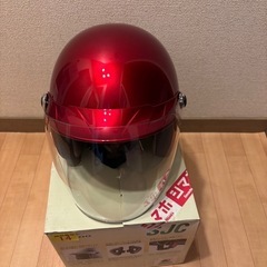 お値下げ中です＾＾　新品　ヘルメット　バイク　オートバイ用　ジェットヘルの画像