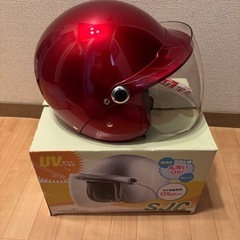 お値下げ中です＾＾　新品　ヘルメット　バイク　オートバイ用　ジェットヘルの画像