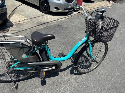 YAMAHA PAS natura 電動アシスト自転車 前カゴ付き (はる) 東