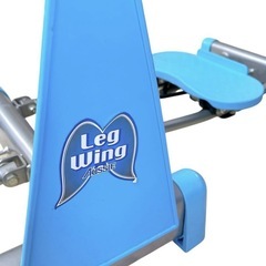 Leg Wing フィットネスマシン ブルー フィットネス トレーニング 筋トレの画像