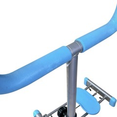 Leg Wing フィットネスマシン ブルー フィットネス トレーニング 筋トレの画像