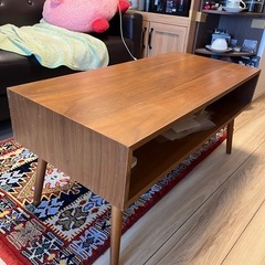 ローテーブル　美品　85cm*40cmの画像