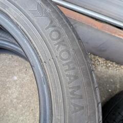 【0円】タイヤ　２本　155/65R14 ヨコハマタイヤの画像