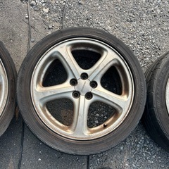 タイヤアルミホイールセット　215/45R17 レガシィB4 スバルの画像