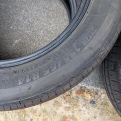 【0円】タイヤ　２本 155/65R14 ブリヂストン　あげますの画像